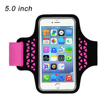 Load image into Gallery viewer, Running Bags Sport Armbands For iPhone SE 2020 XS X 8 7 6 6S Huawei P8 Lite Samsung S8 S7 S6 Phone Case on Hand Arm Band Holder