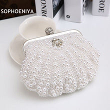 Load image into Gallery viewer, New arrival Hand Beading Pearls Bridal Dolly Bags 2020 In stock
