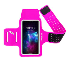 Load image into Gallery viewer, Haissky Running Sport Phone Case on Hand Mobile Holder Brassard Arm Band Wrist Bag For iPhone 11 Pro X XS Max 8 7 Plus Armbands
