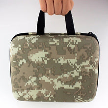 Load image into Gallery viewer, Portable Radio Case Walkie Talkie Hand Bag For BAOFENG UV-82 UV-8D Motorola GP328  Launched Hunting Case Black And Camouflage
